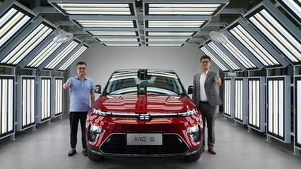 天際汽車長沙工廠投產，第二款量產車天際ME5開啟預售